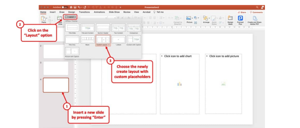 Utilize the Custom Layout