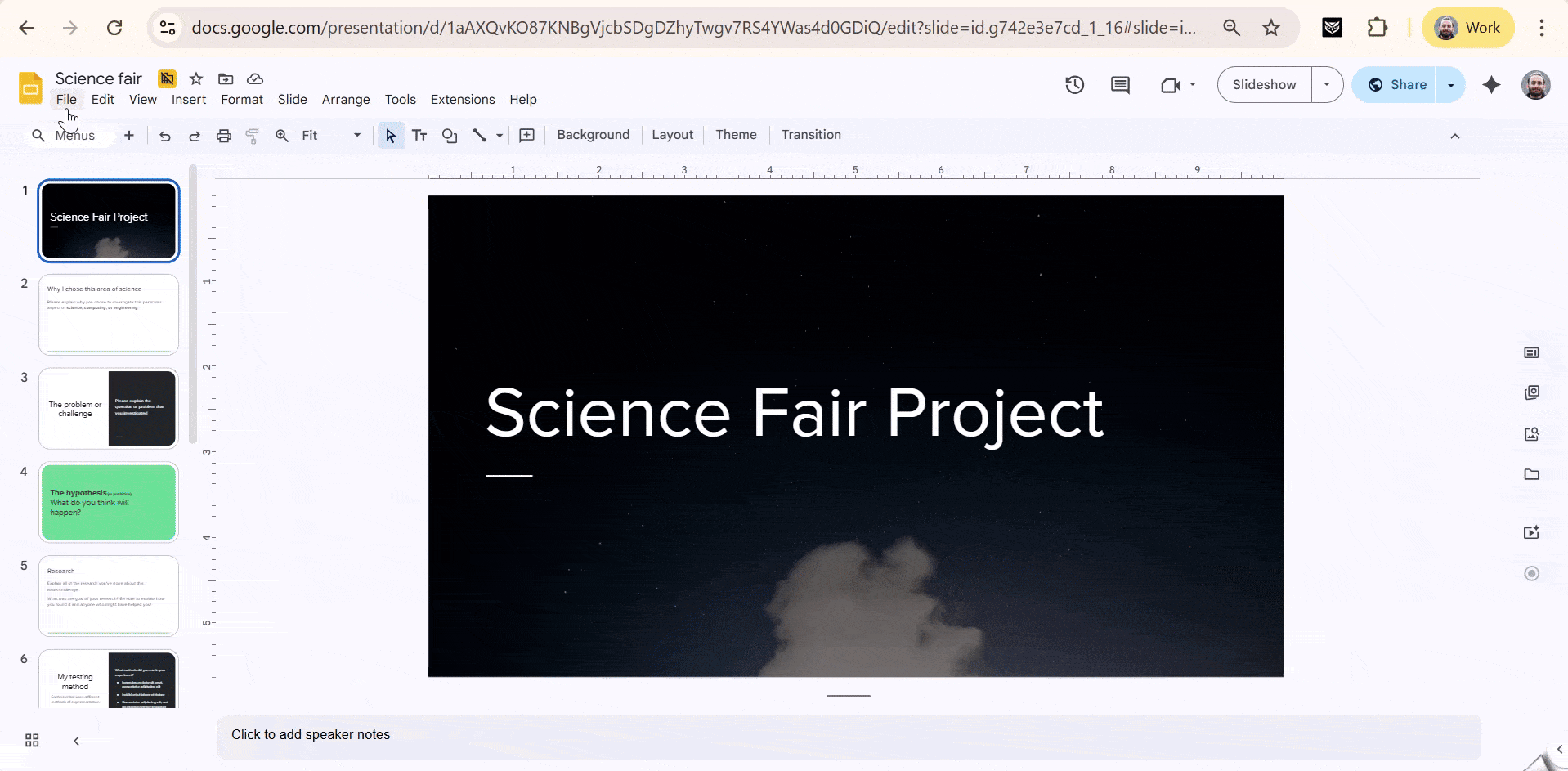 Using Google’s Convert to Video Feature