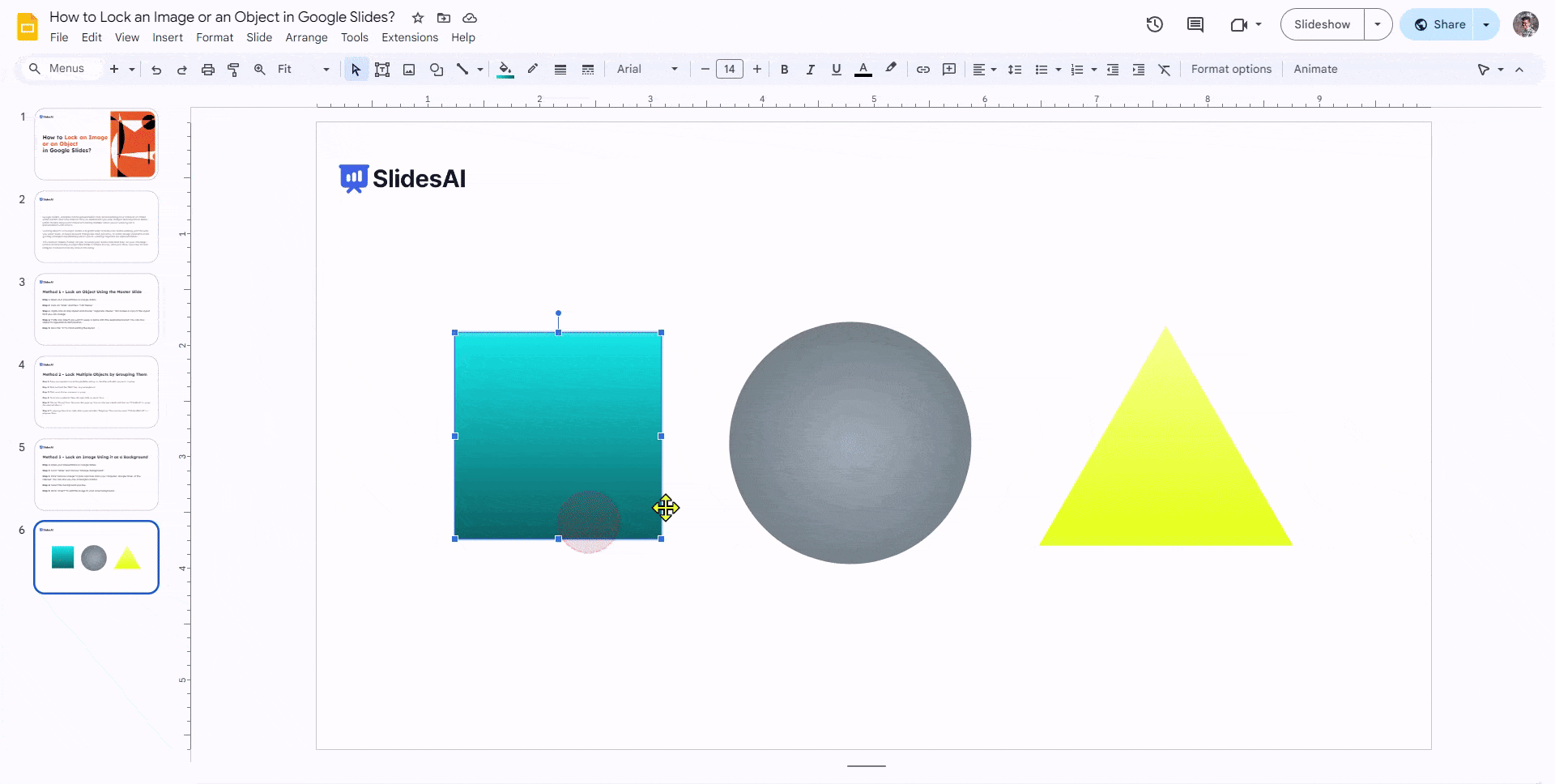 Lock Multiple Objects by Grouping Them