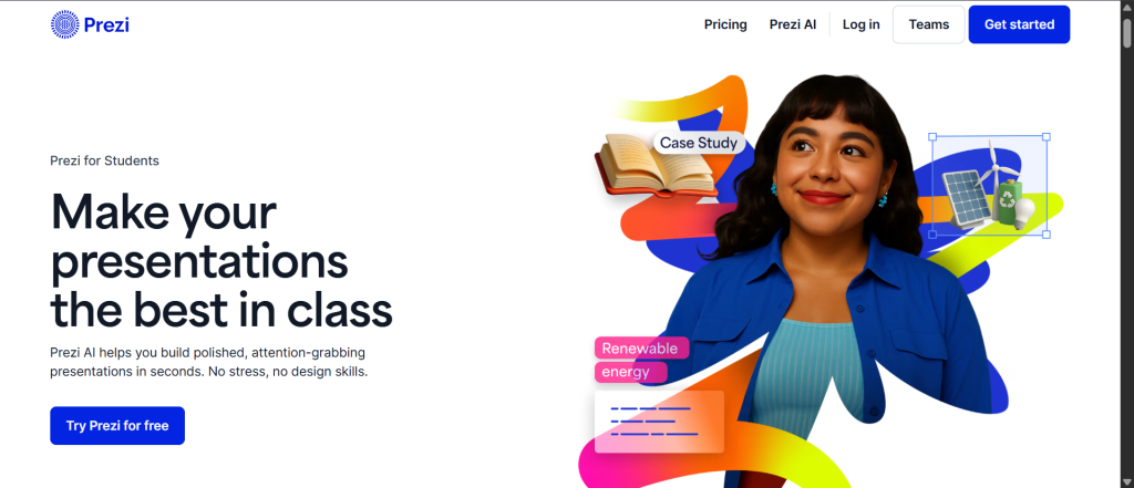 Prezi for students