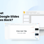 How to Get Normal Google Slides Templates Back