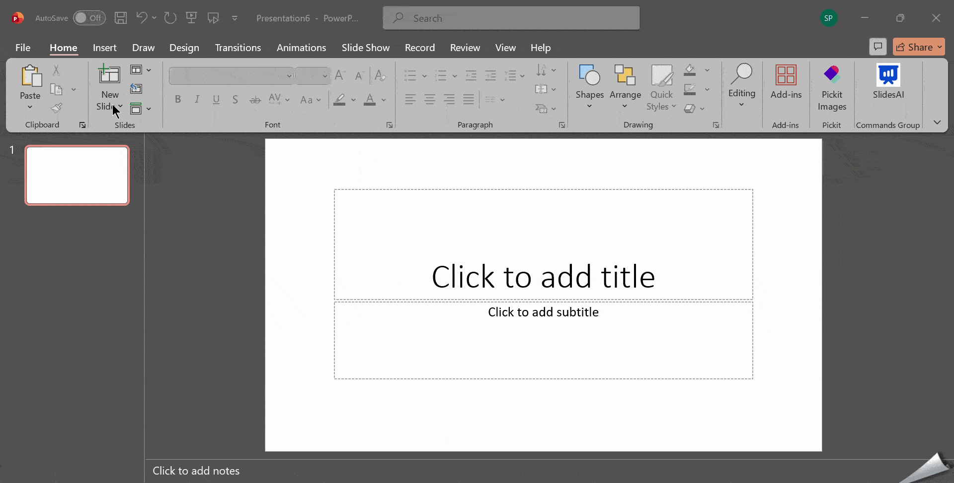 Method 3 Use the Reuse Slides Feature
