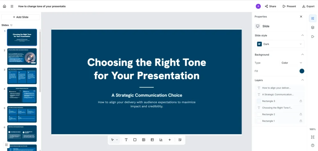 Step 10 Finalize Your Presentation